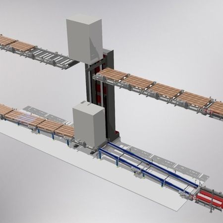 Paletten- und Lifttransportsysteme